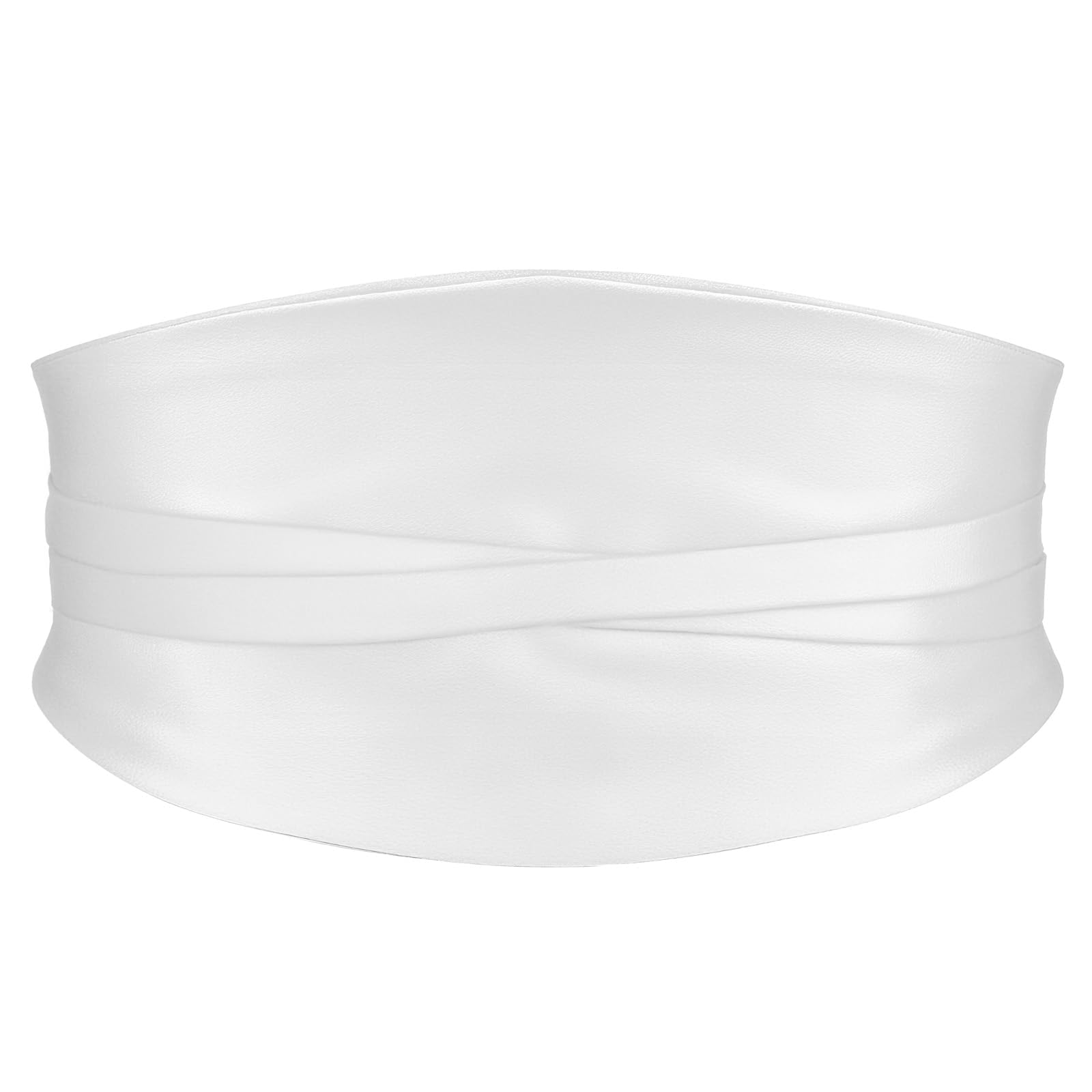 SUOSDEY Satin breite Gürtel für Damen Kleider, Vintage Mode dehnbarer Taillengürtel elastischer Cinch Bund