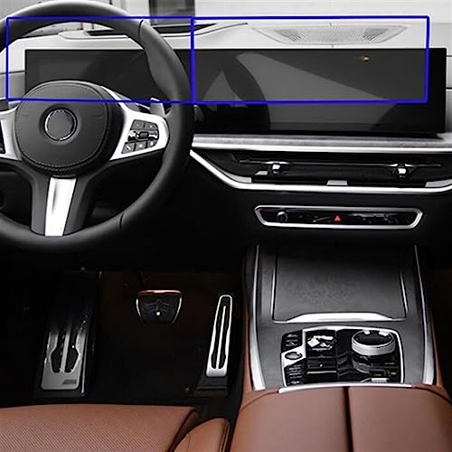Verre trempé pour système d'infodivertissement BMW X7 d'élégance supérieure