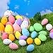 JOYIN 32Pcs Foam Easter Eggs, Assorted Pastel Speckled Easter Eggs for Indoor Table Centerpiece Decoration, Party Favor, Bowl Fillers Wreath Garland