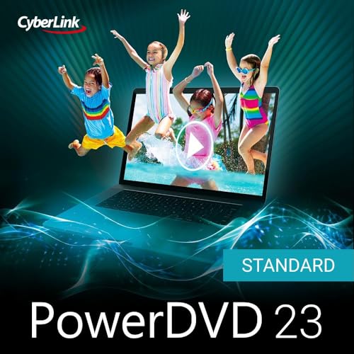 CyberLink PowerDVD 23 | Standard | Code d'activation PC - envoi par email