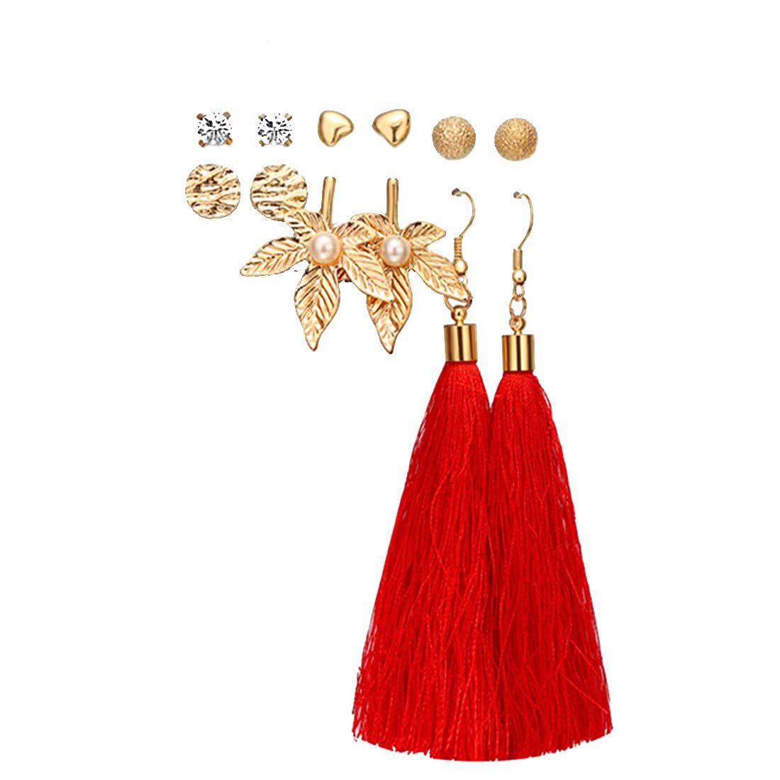 Jewels Galaxy Multi-Colour Copper Dangle & Drop Earrings for Women (JG-PC-ERGF-184) (B091TY7FBH) Amazon Price History, Amazon Price Tracker
