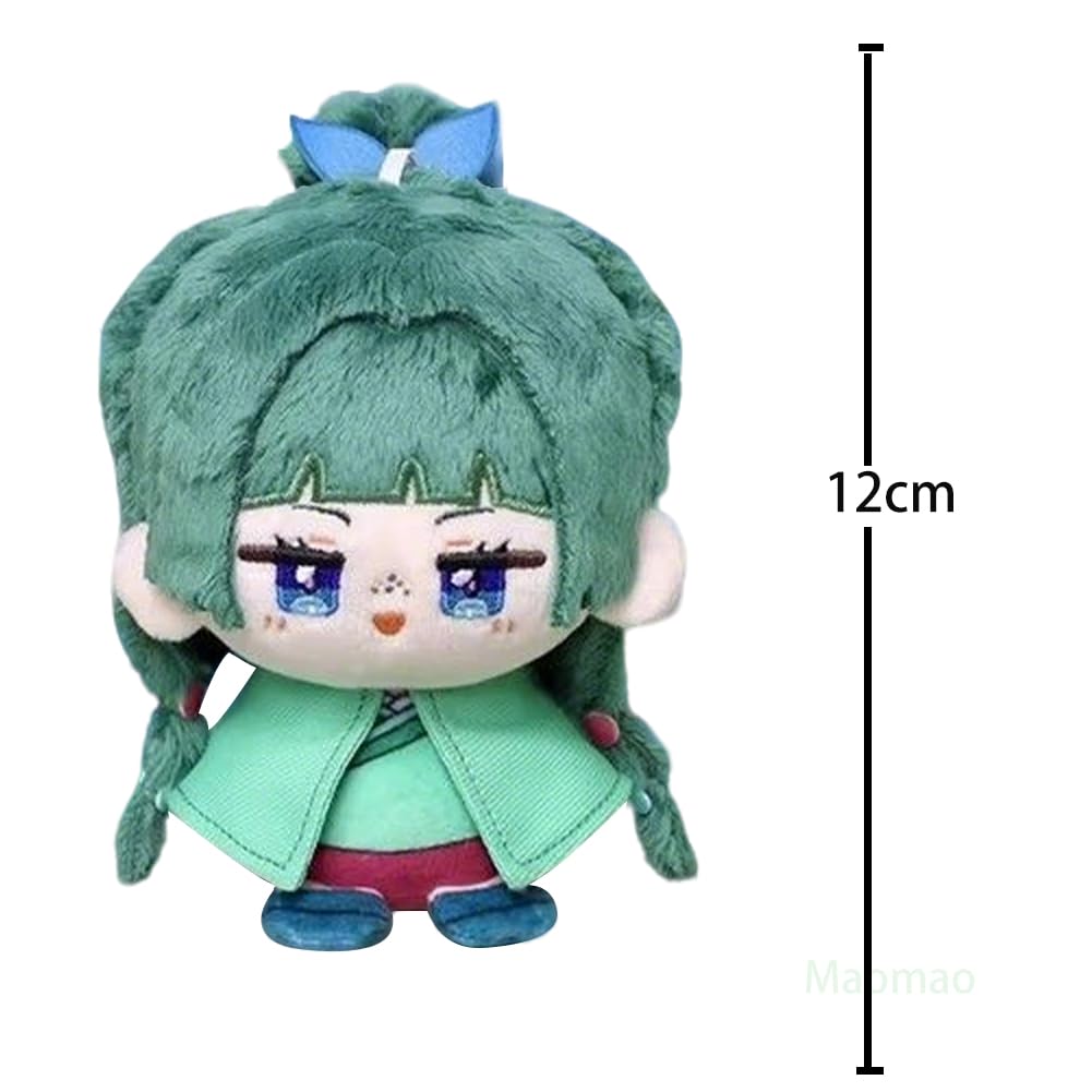 Zhongkaihua Maomao/Jinshi Plüsch-Taschen-Anhänger, 12 cm, Anime-Plüschfigur, sitzende Pose, Cartoon-Katze, Maomao, Merch, Sofa-Dekoration, 2 Stück