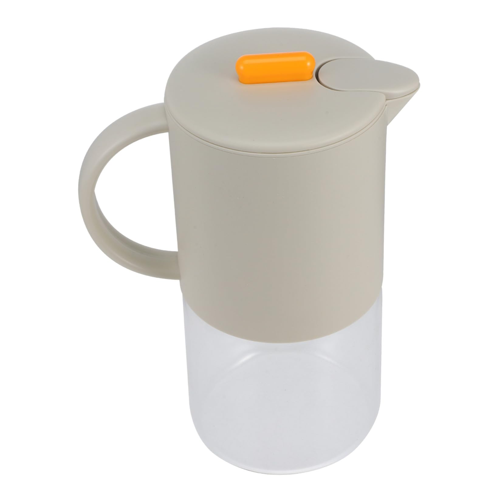 Jarra de Agua Grande con Tapa Automática Capacidad Amplia para Jugos y Bebidas Frías Resistente y Fácil de Limpiar para Hogar y Fiestas
