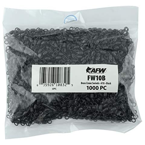 American Fishing Wire Unisex's Swivels, Black, 30 lb Cover