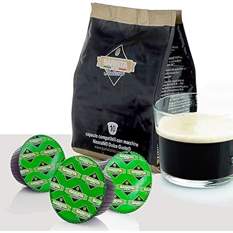 Barista Italiano 80 Dolce Gusto Compatible Pods (LUNGO INTENSO, 80 Capsules, 80 Servings) Cover