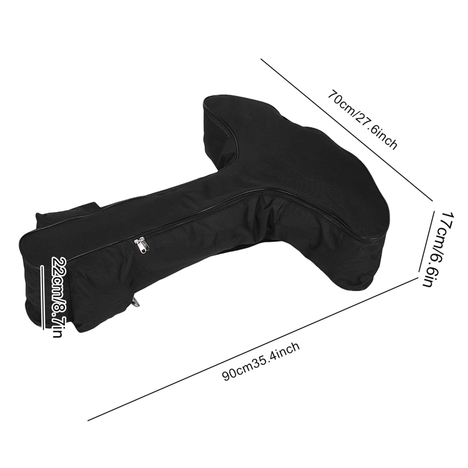 VGEBY Sac d'arbalète Professionnel en Forme de T, Résistant à l'usure, Léger Portable pour la Chasse et le Tir à l'arc
