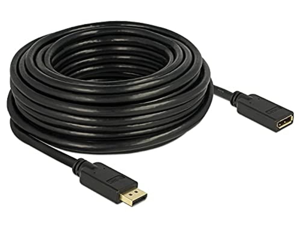 Delock Cavo di prolunga Displayport 1.2 4K 60Hz 15m nero