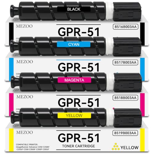 Image of GPR-51 GPR51 Toner Cartridge High Yield 8516B003 8517B003 8518B003 8519B003