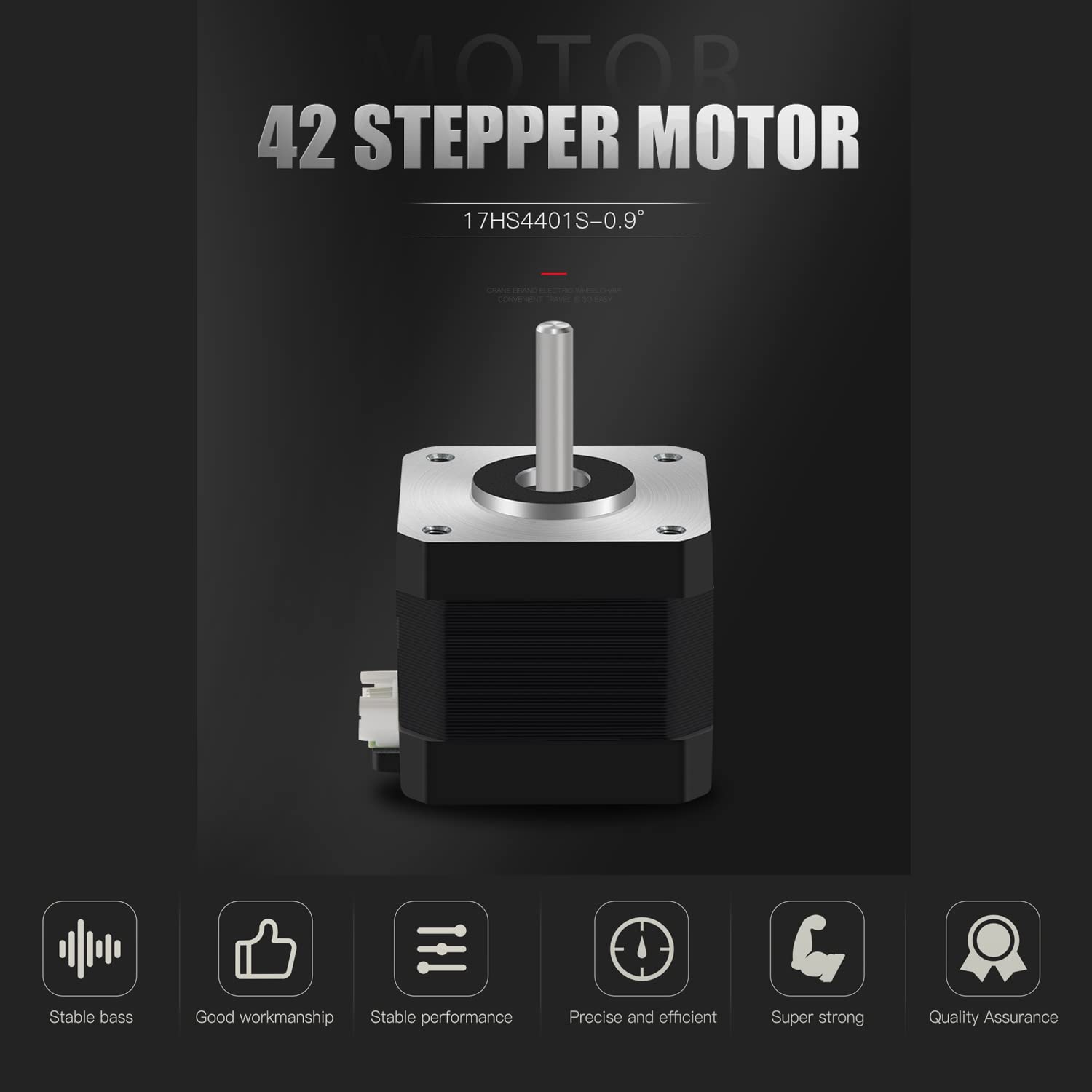 Stepper Motor,2 0.9 Low Motor 2 0.9 Cable 3d Noise 17hs4401s Motor 1m Cable 17hs4401s Motor Motor Kit 1m Cable Motor 1m 3d Printer 42 Motor 2 Low Noi