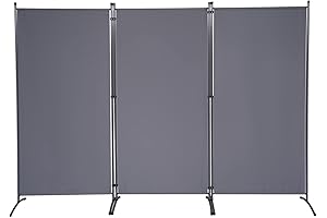 3 Panel Folding Privacy Screens for Ample Partitioning
