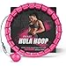 K-MART Hula Hoop ponderato, Infinity Smart Hula Hoops con 16 Contatori, Massaggio automatico a 360 gradi, Infinity Hoop per adulti, Attrezzature per il fitness per la perdita di peso