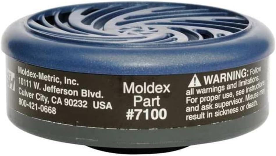 Moldex 8"L x 4"W x 1.5"H (Pack of 5) / Black / Industrial Cartridges & Filters