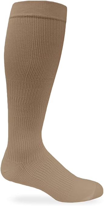 Top Flite Mens Graduated Compression Socks Over the Calf 20-30 Mmhg