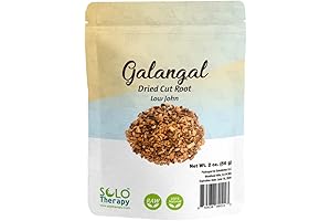 Galangal Root 2 oz, Galangal Dried Cut Root, LOW JOHN ROOT, Resealable...