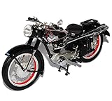 Horex Regina 350 Geländesport Schwarz 1/10 Schuco Modell Motorrad mit individiuellem Wunschkennzeichen