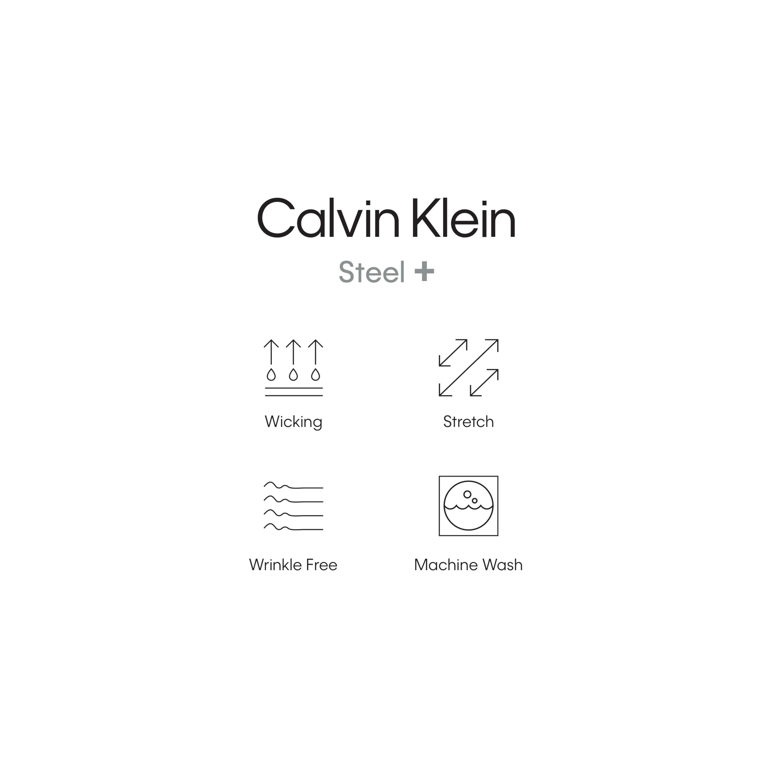 Calvin Klein Camisa Hombre Slim Stretch Shirt Manga Larga