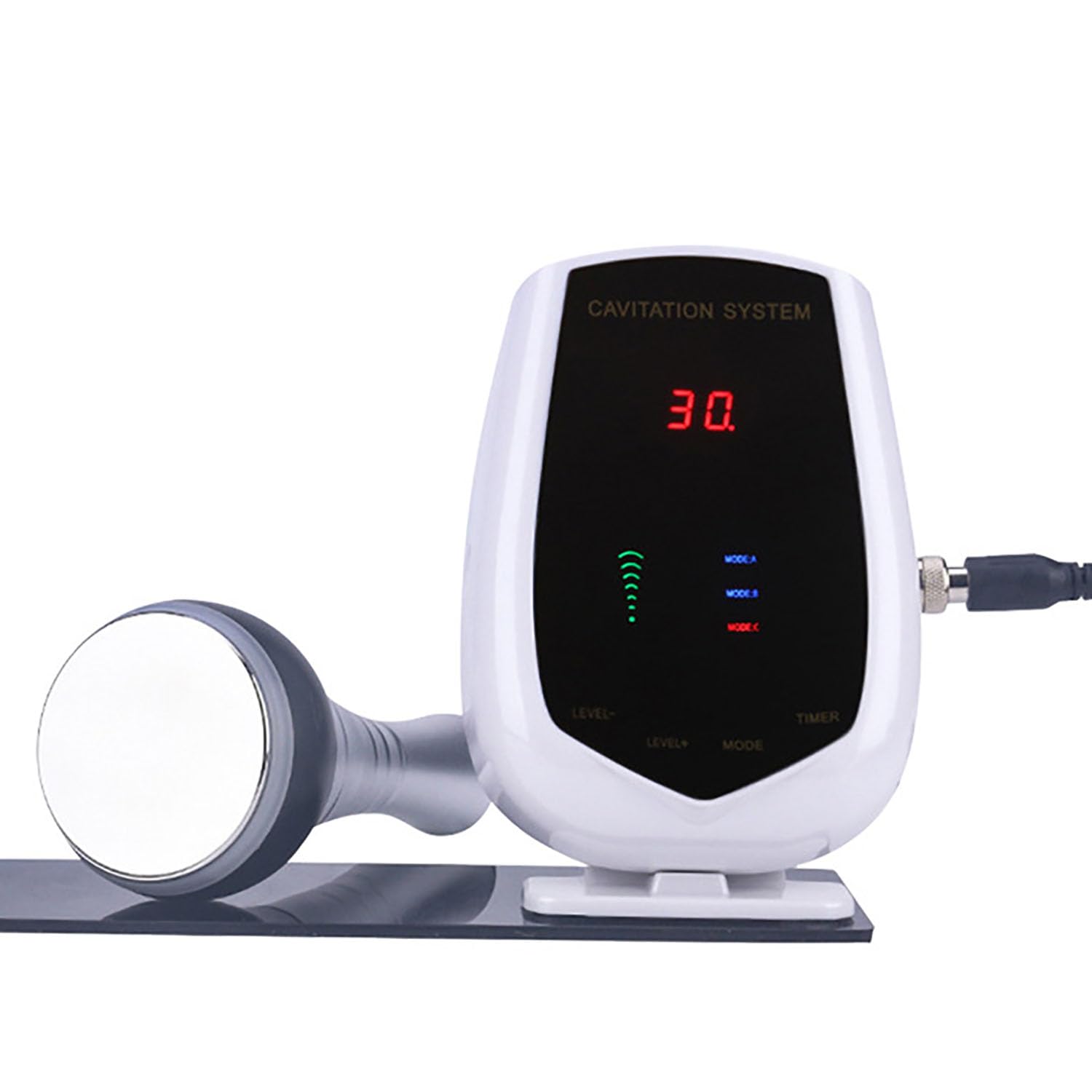 BAIXDM Body Shaping Machine with 40K Working Head, Cavitation Body Slimming Machine Device with Touch Screen, 7 Gear Adjustable Intensity, for Hip Lifting Waist Shaping, Skin Tightening, Reducing Fat