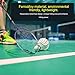 OPPWONG Badminton Racket, Kids Badminton Rackets Badminton Rackets with Storage Bag 2 Pcs 25.4in Ferroalloy Skidproof Handle Badminton Racquets Set for Beginner Students