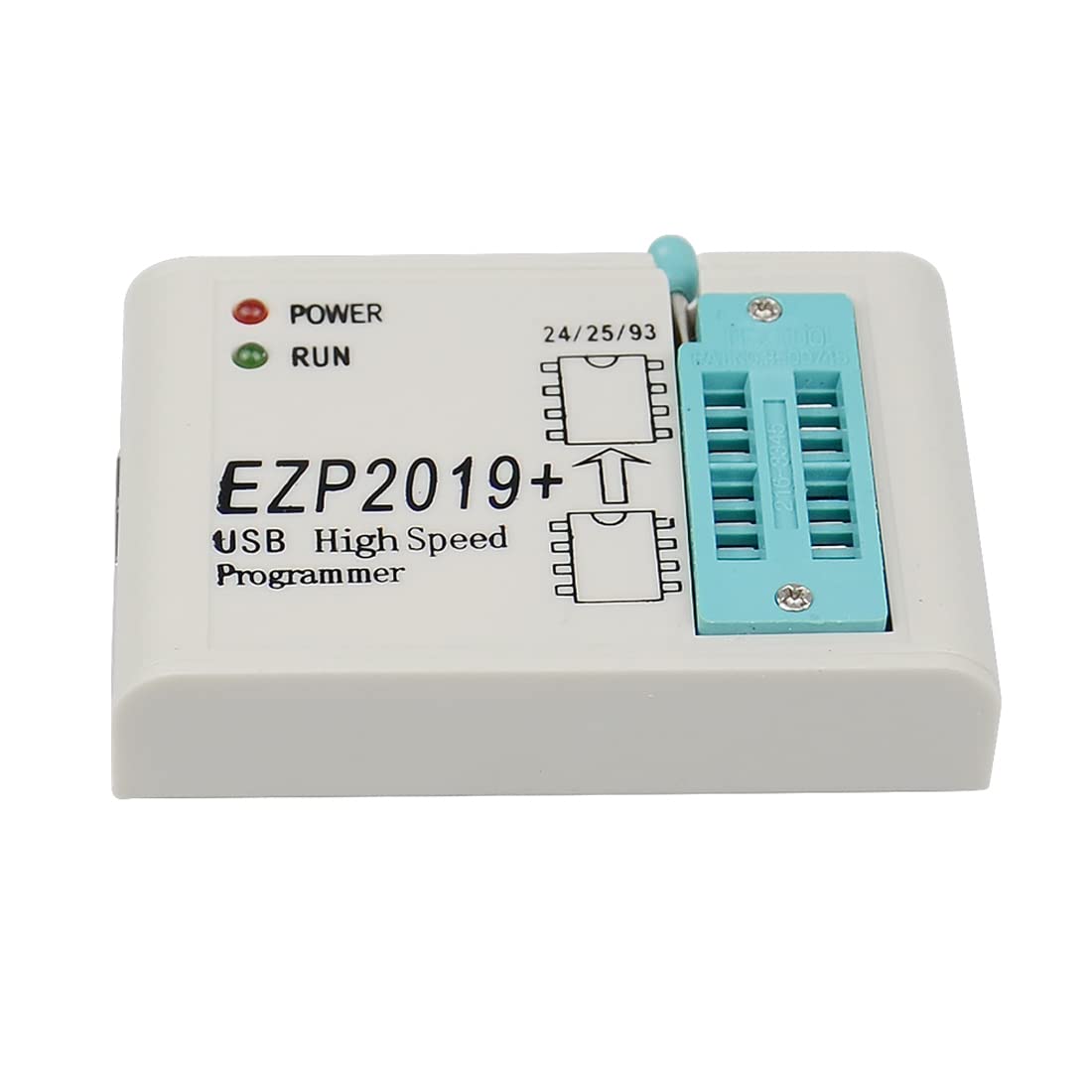 Hailege EZP2019+ Upgraded High Speed USB SPI Programmer Support EEPROM Flash 24 25 93 25 BIOS Full Set with 12 Sockets Adapters WIN7&WIN8