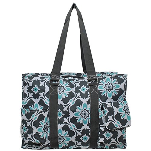 Quatre Vine NGIL Large Zippered Caddy Organizer Tote Bag3