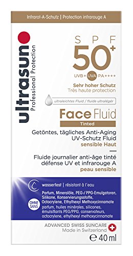 Ultrasun Face Fluid SPF50+ Tinted Honey 40ml - Afbeelding 3