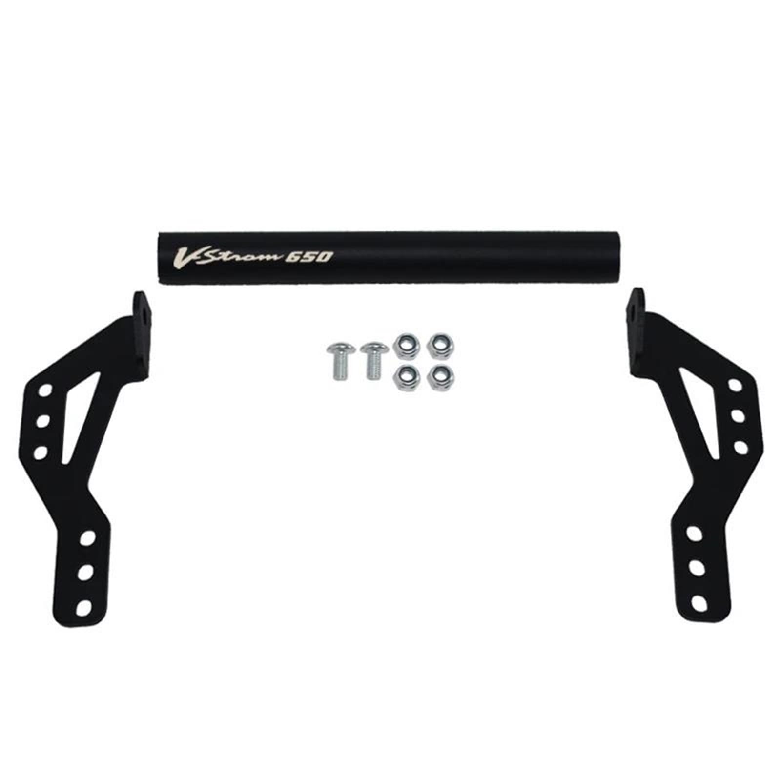 Support De GPS Moto 2022 pour Suzuki DL650 Vstrom 650 XT 650XT V-Strom DL 650 - Extension De Support pour Téléphone GPS Support(Noir 1,22 mm)
