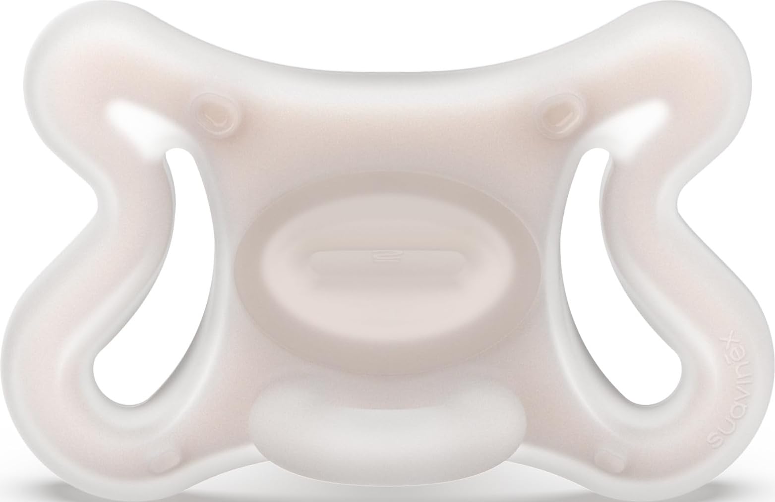 Suavinex, Zero Zero Pacifier with Symmetrical Nipple SX Pro, 0-6 Months, Newborn Dummy, Suitable for Breastfed Babies, Hypoallergenic, SkinFriendly Silicone, Fair