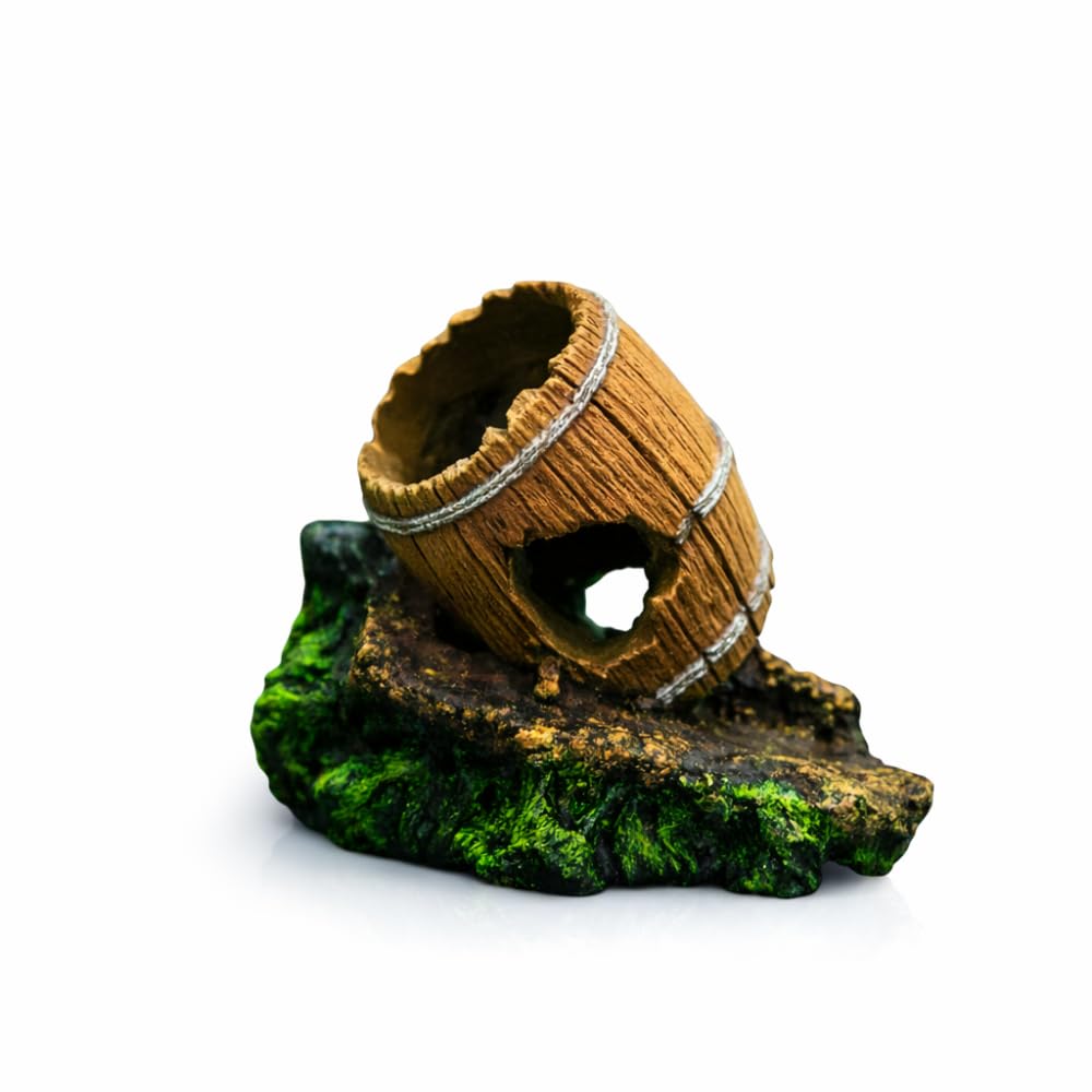 RABIYAS Single Drum Aquarium Toy with Hole - Image 1