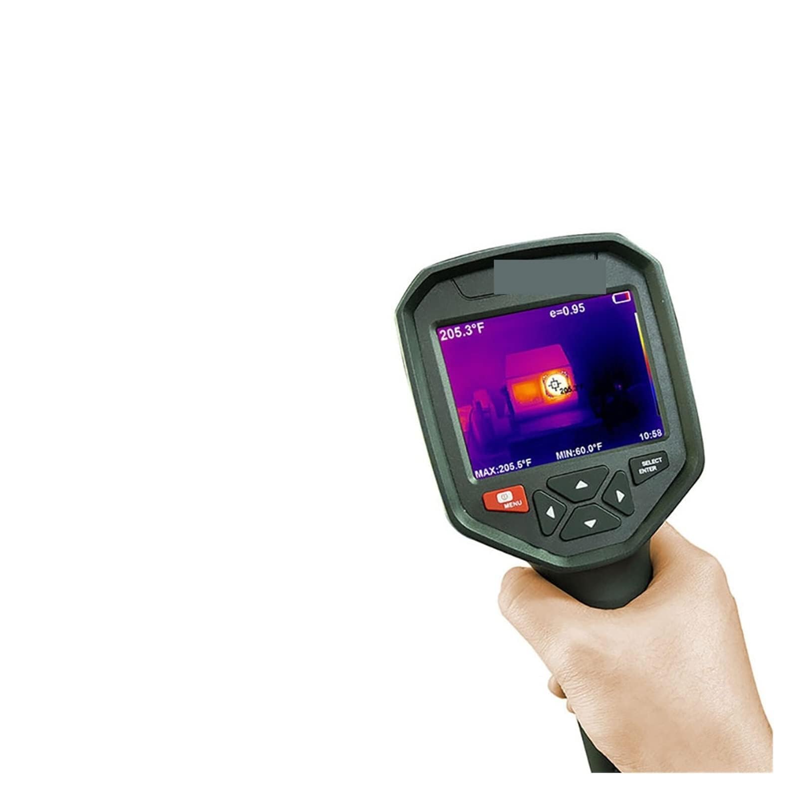 Cámara infrarroja profesional de alta resolución 384 x 288 | Cámara de detección térmica WiFi de mano | Diseñada para detección y mantenimiento de fugas de edificios