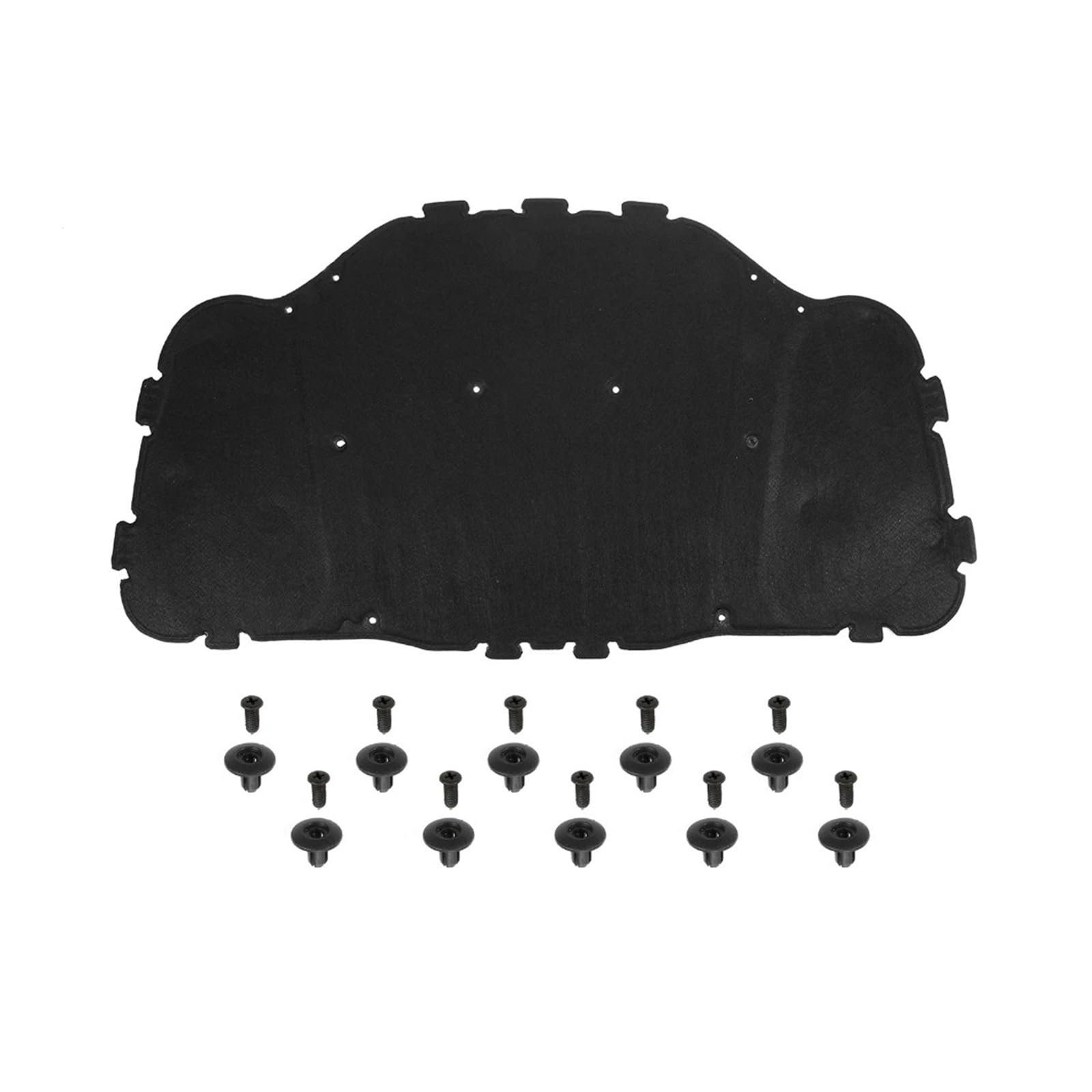 51487148208 Front Hood Engine Sound Heat Insulation Cotton Pad Mat Compatible with BMW 5 Series E60 E61 525i 528i 530i 2002-2010