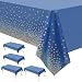 Jolie nappe de table rectangulaire anti tache avec motif traditionnel