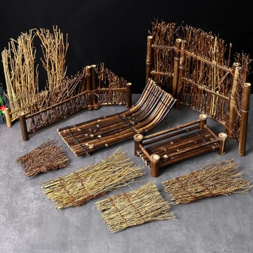 Set de 6 platos grandes para sushi estilo japonés miniatura 6