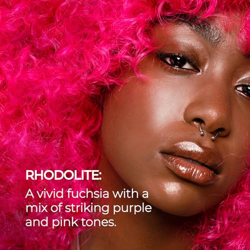 Image of XMONDO Color Rhodolite Depositing Mask, Pink Hair Dye, 8 Fl Oz | Semi-Permanent, Infused with Bond Booster & Hyaluronic Acid for Nourishment, Revitalization & Repair, Vegan Formula