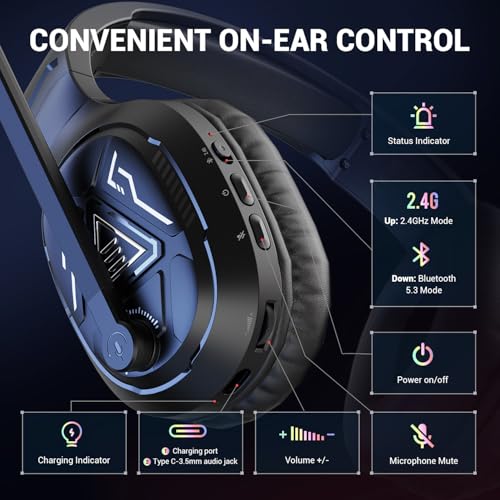 EKSA E5BT Wireless Gaming Headset の商品画像 7