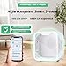 Large Pet Dryer Box, 67L Capacity, App-Controlled with Temperature Protection, Quiet Operation, White