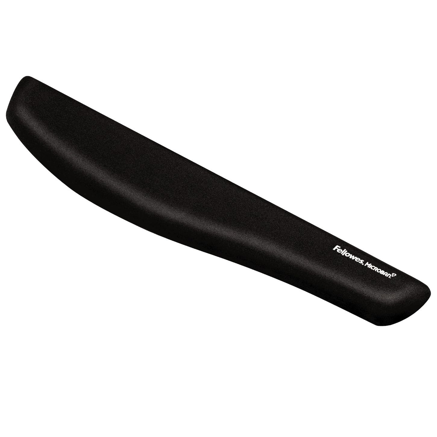 Fellowes ergonomische Handgelenkauflage für Tastatur PlushTouch™, super weiche Handballenauflage, Gel und Memoryfoam, schwarz