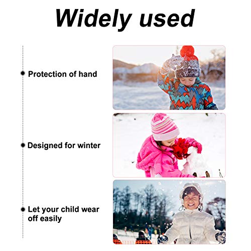 CLISPEED Luvas de Neve de Inverno Mais Quentes Ã  Prova D 'Ãgua para CrianÃ§as para CrianÃ§as Crian