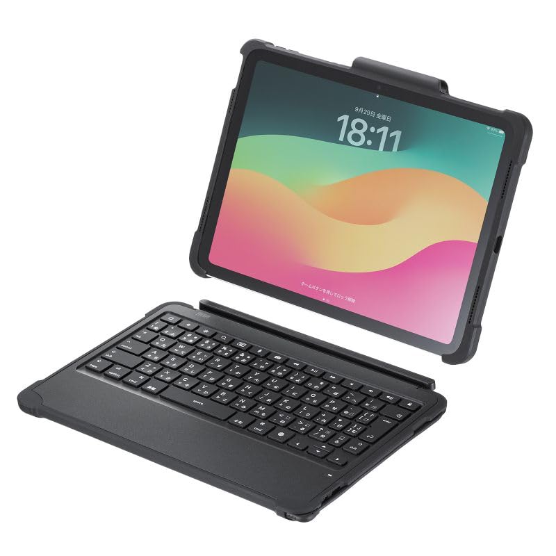 Amazon.co.jp: サンワサプライ iPad 第10世代専用ケース付きキーボード
