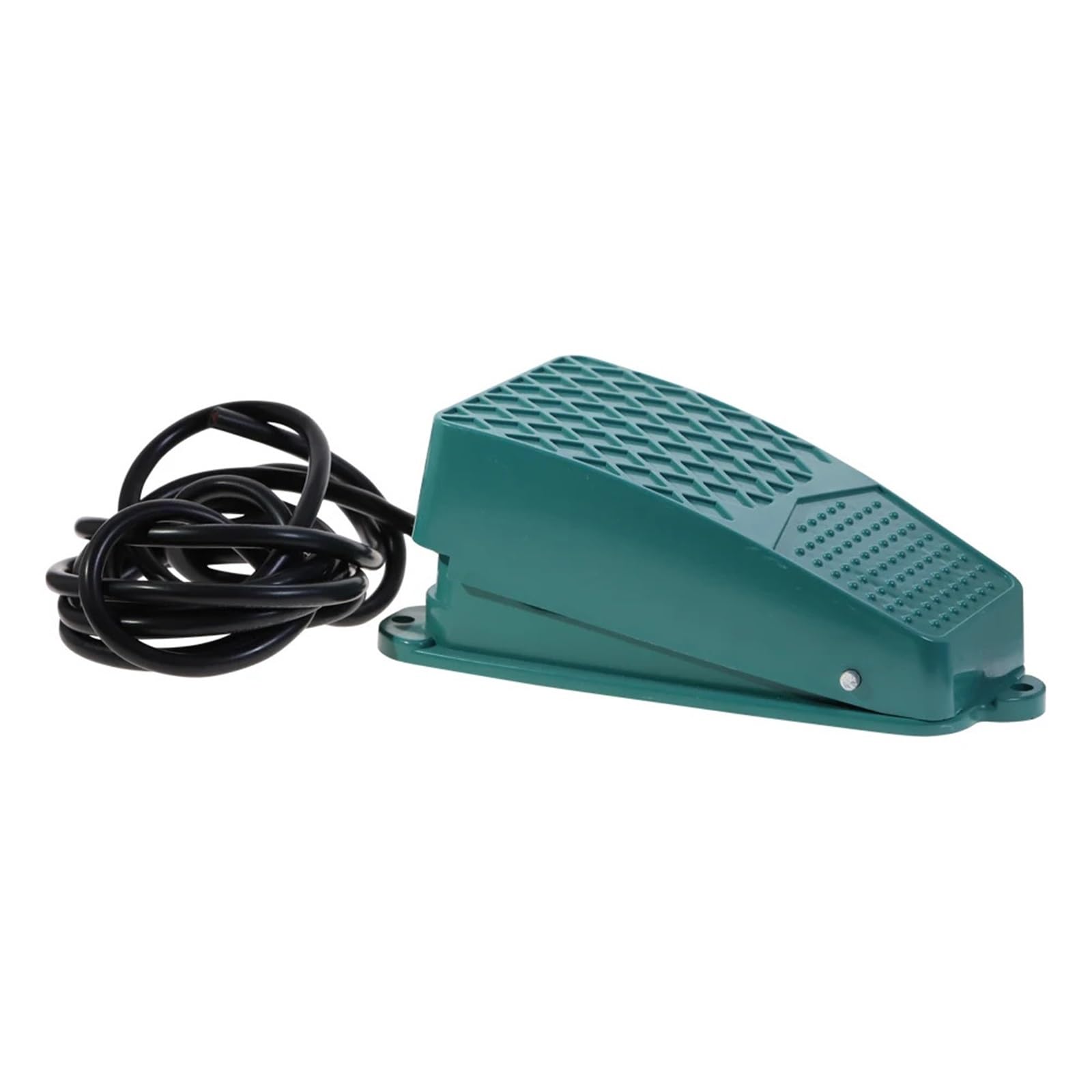 Interruptor de pie Interruptor de Pedal de Encendido momentáneo metálico TFS-101, CA 250 V, 10 A, SPDT, NO, NC, Verde, 1 Unidad