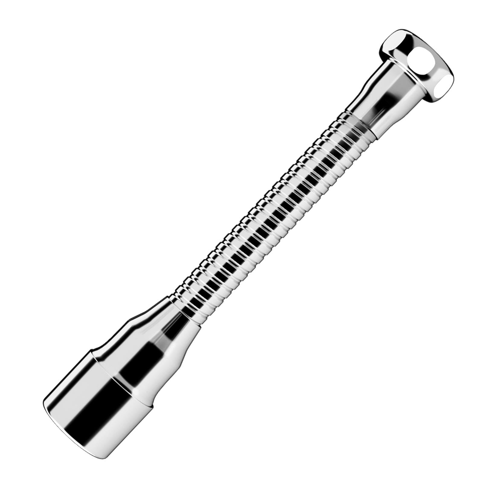 360° Swivel Faucet Extender - Universal Kitchen Tap Extension for Efficient Water Saving, 20cm, Stainless Steel and Brass, Includes Adapter, Easy Installation, Kitchen Sink Tap Extender