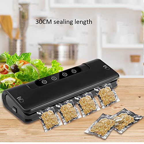 OOFAT Vakuumierer Vakuumiergerät Haushaltsfolienversiegeler Vakuumpacker Halten Sie Lebensmittel Frisch Mit 15… – Bild 3