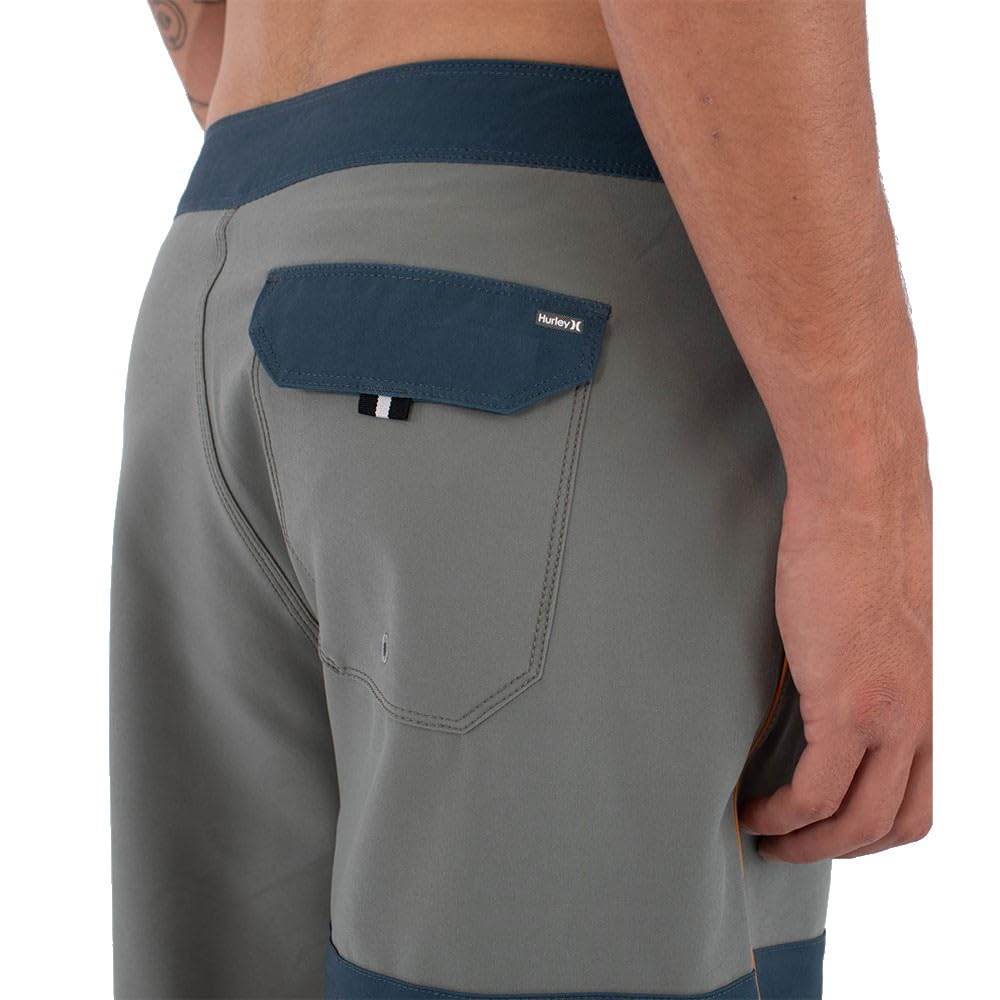 Hurley Phantom Eco Block Party Solid 18 Costume a Boxer Uomo (Pacco da 1)