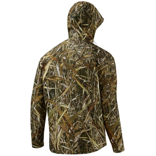 Image of BASSDASH Walker-LW Breathable Waterproof Fishing Hunting Wading Jackets with Silent Outer Fabric for Men Women