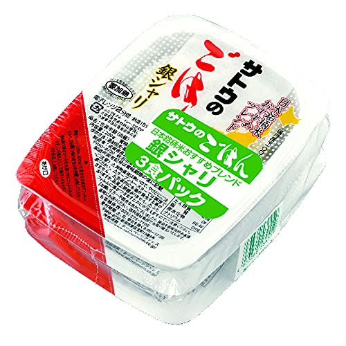 サトウ食品 サトウのごはん 銀シャリ 3食パック ×12個入