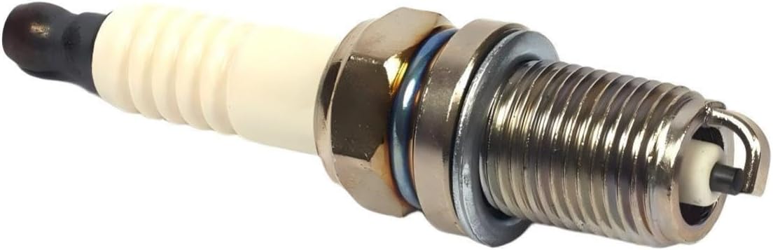 496018S Lawn Mower Spark Plug Compatible for Briggs and Stratton Lawn Mower, Measures approximately 0.75 x 0.75 x 3 in, Horsepower 5 HP, Voltage 12 V, Grass Cutter Spark Plug Compatible Models 496018S