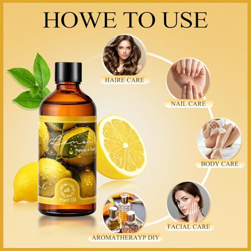 Aceite Esencial Limón 100ml con Gotero de Vidrio miniatura 6