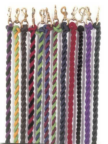 Horses Twin Coloured Lead Ropes