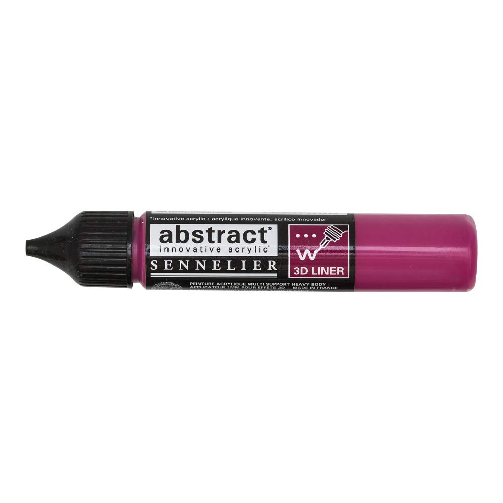 Sennelier Deep Magenta Abstract Acrylic 3D Liner 27Ml (Deep Magenta)