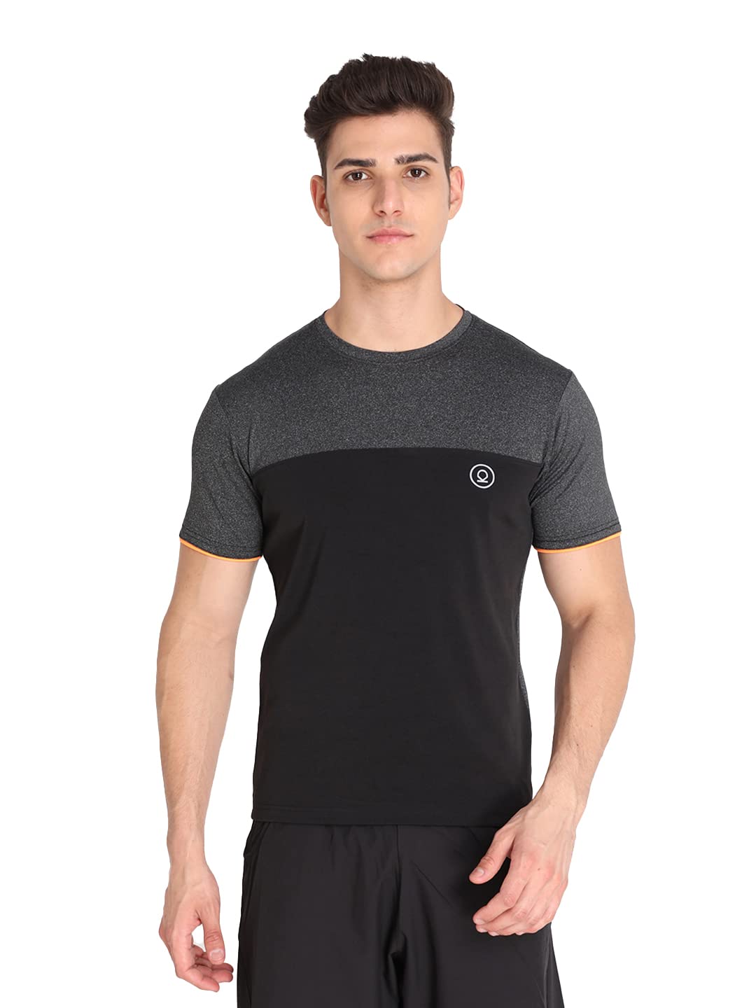 CHKOKKO Men's Round Neck Gym Sports Regular Fit T-Shirt