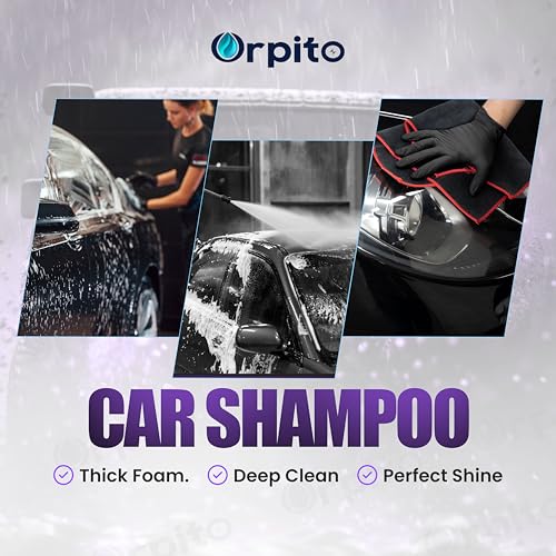 Image of Car Shampoo 5L Multi Fragrance | High Foam Car Wash Liquid | Deep Cleaning Formula | pH Neutral Paint Safe | Removes Dust & Grime | Glossy Finish Wash (1, PURPLE)